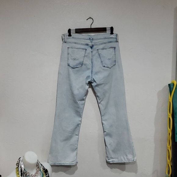Hudson Blair High Rise Bootcut Crop in Light Wash Size 32 - Picture 5 of 11